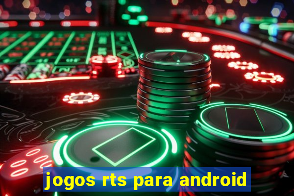 jogos rts para android